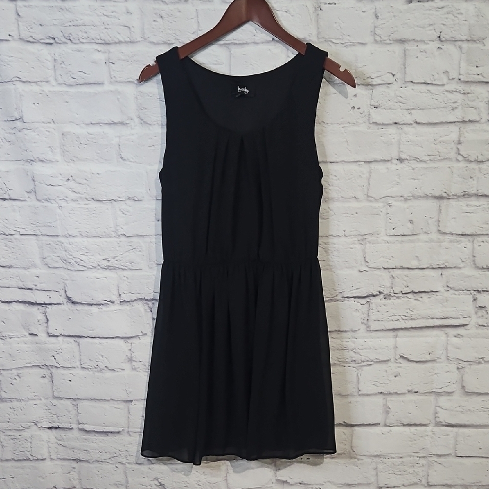 by & by Classic Black Sleeveless Mini Dress